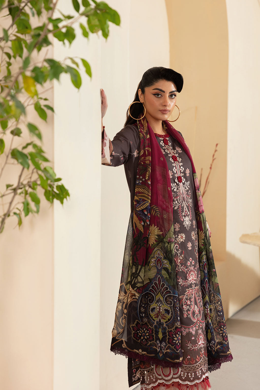 Ramsha | Mashaal Luxury Lawn | L-1309
