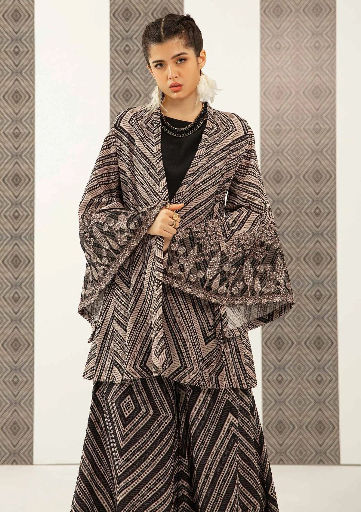 Winter Collection - M.Basics - Unstitched - MB#8A - Official M.Basics - Agha Fabrics UK