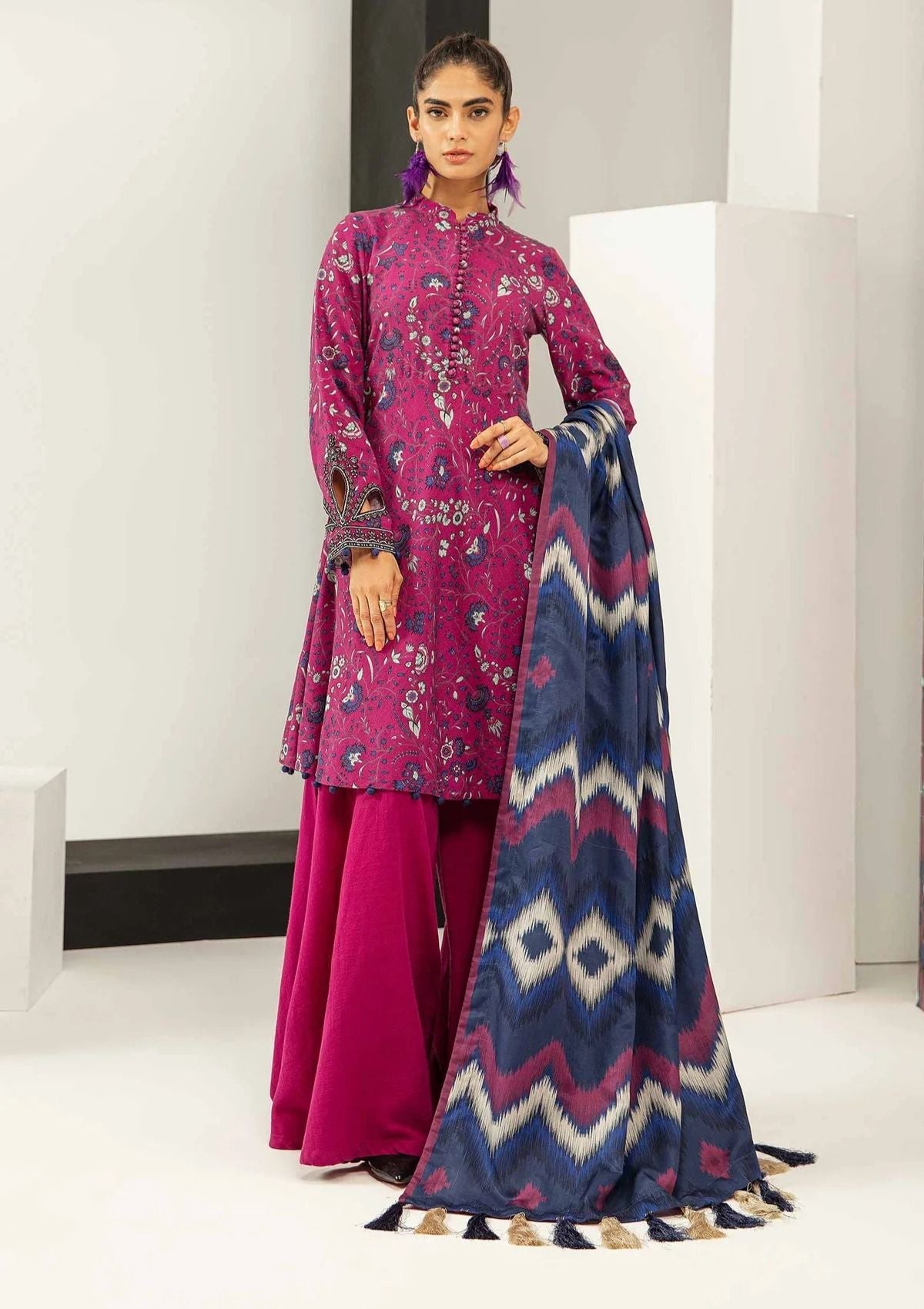 Winter Collection - M.Basics - Unstitched - MB#9A - Official M.Basics - Agha Fabrics UK