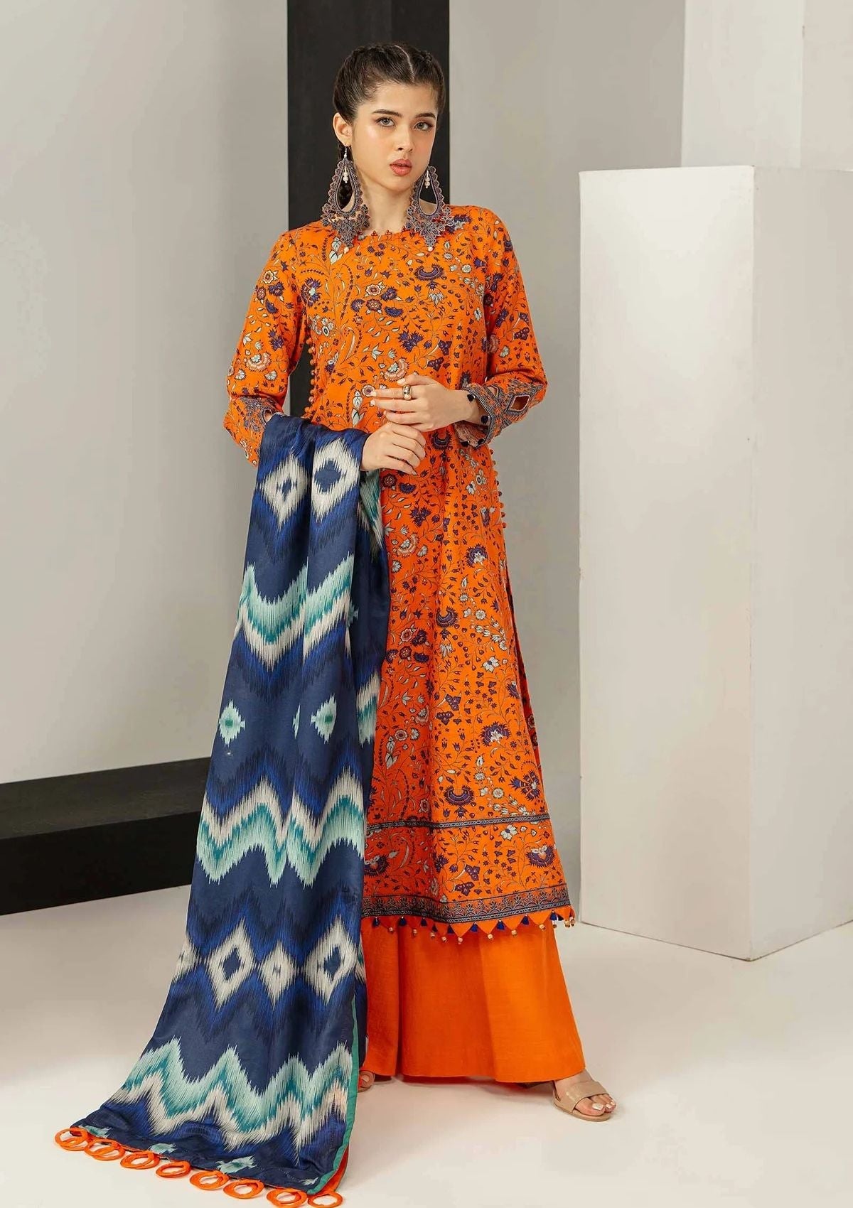 Winter Collection - M.Basics - Unstitched - MB#9B - Official M.Basics - Agha Fabrics UK