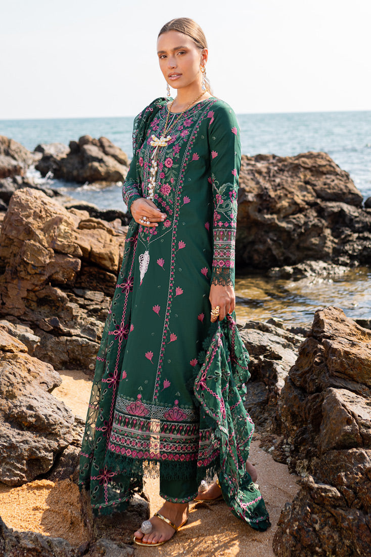 Marjjan | Fasana Lawn | MBL-07 B - Official Marjjan - Agha Fabrics UK