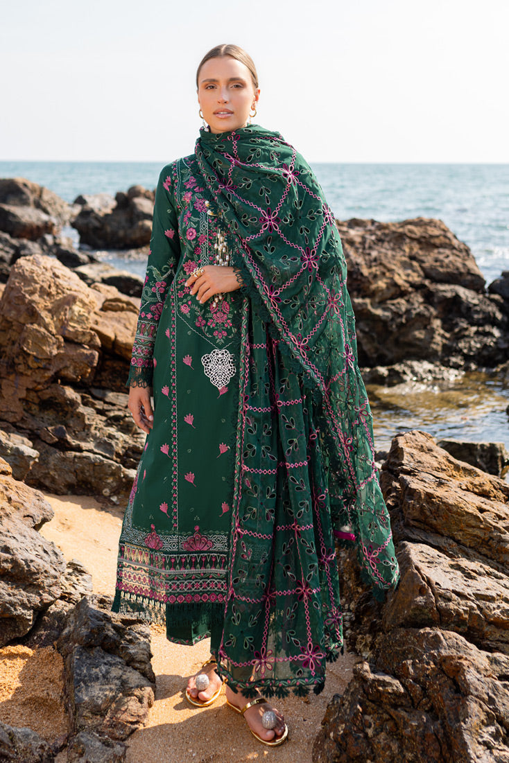 Marjjan | Fasana Lawn | MBL-07 B - Official Marjjan - Agha Fabrics UK