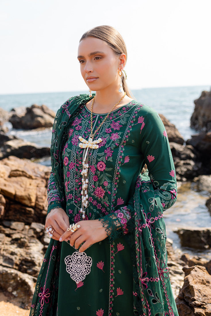 Marjjan | Fasana Lawn | MBL-07 B - Official Marjjan - Agha Fabrics UK