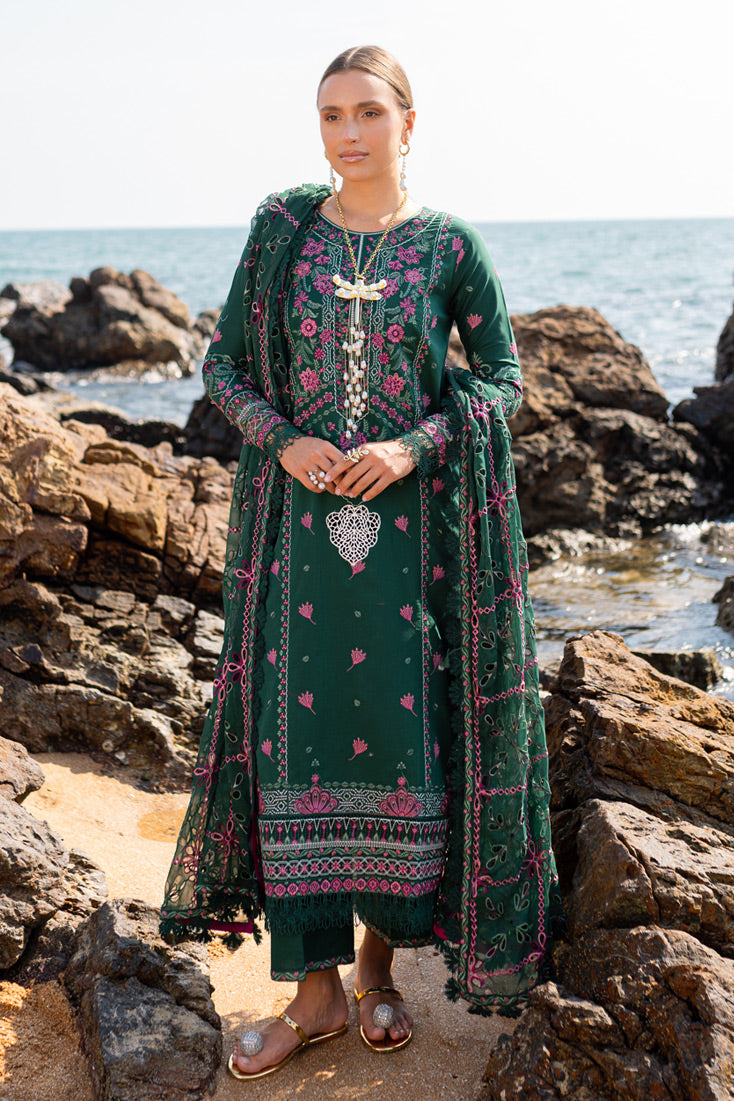 Marjjan | Fasana Lawn | MBL-07 B - Official Marjjan - Agha Fabrics UK