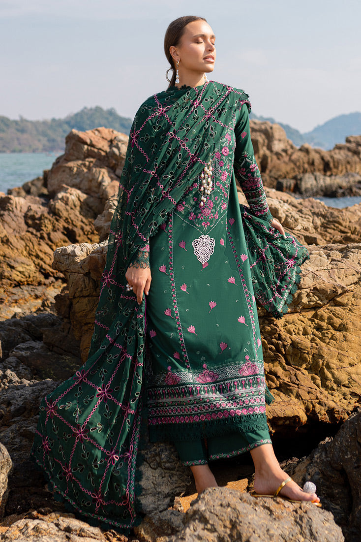 Marjjan | Fasana Lawn | MBL-07 B - Official Marjjan - Agha Fabrics UK