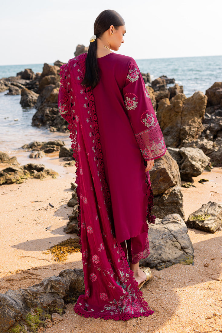 Marjjan | Fasana Lawn | MBL-08 A - Official Marjjan - Agha Fabrics UK