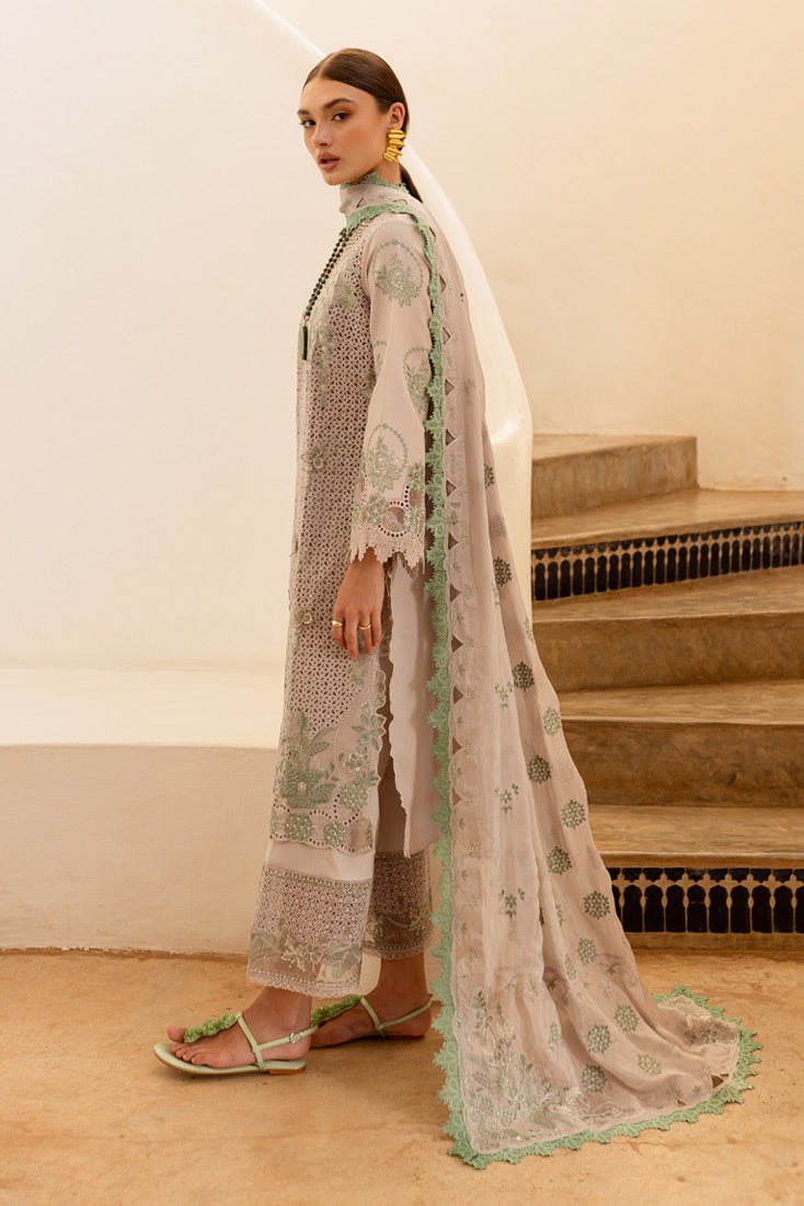 Marjjan | Fasana Lawn | MBL-08 B - Official Marjjan - Agha Fabrics UK