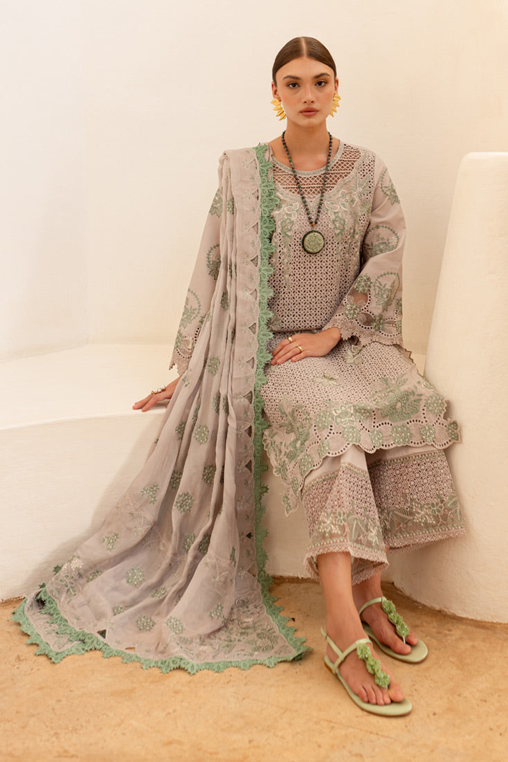 Marjjan | Fasana Lawn | MBL-08 B - Official Marjjan - Agha Fabrics UK