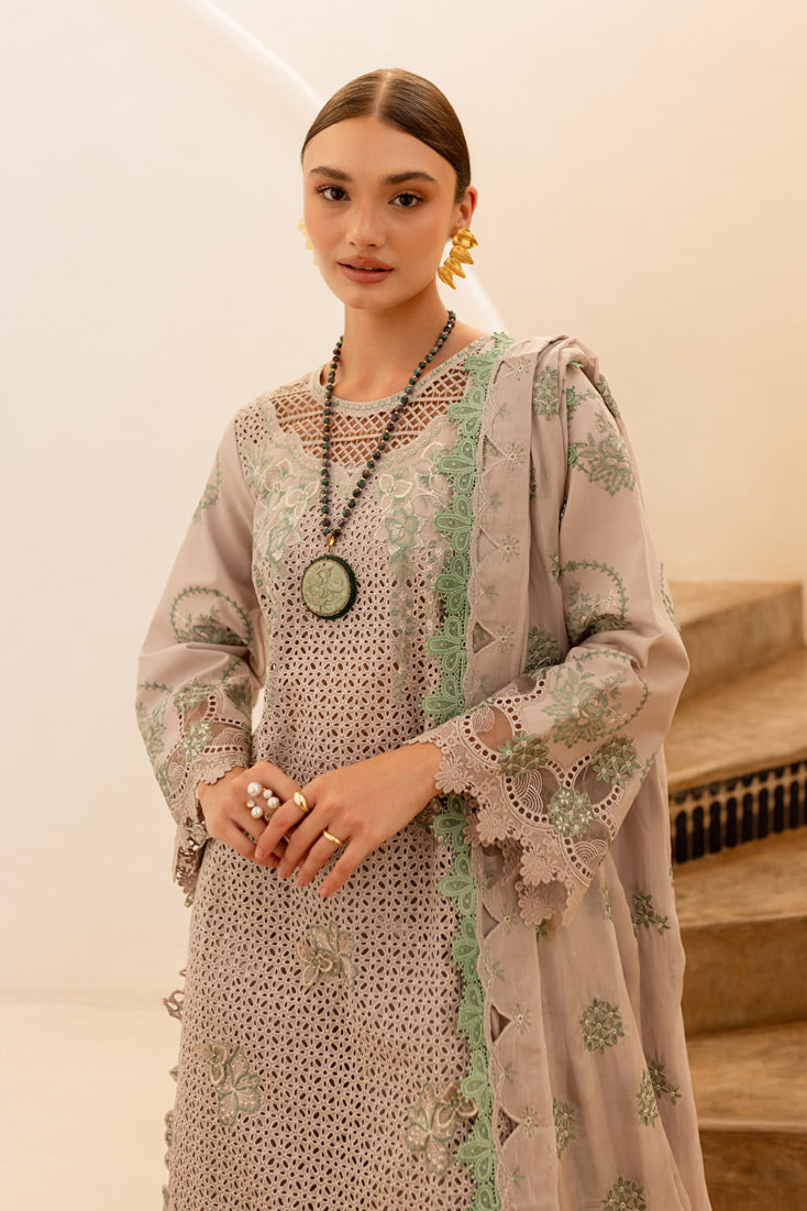 Marjjan | Fasana Lawn | MBL-08 B - Official Marjjan - Agha Fabrics UK
