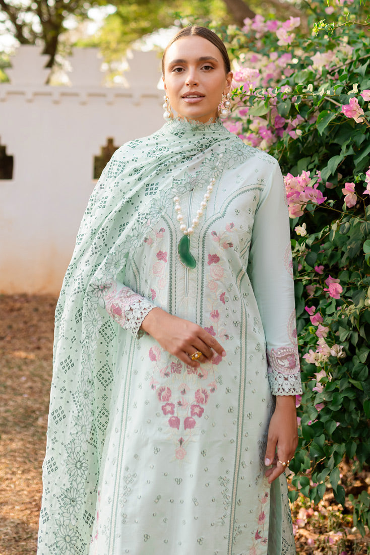 Marjjan | Fasana Lawn | MBL-09 A - Official Marjjan - Agha Fabrics UK
