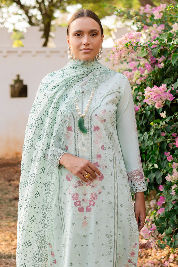 Marjjan | Fasana Lawn | MBL-09 A - Official Marjjan - Agha Fabrics UK