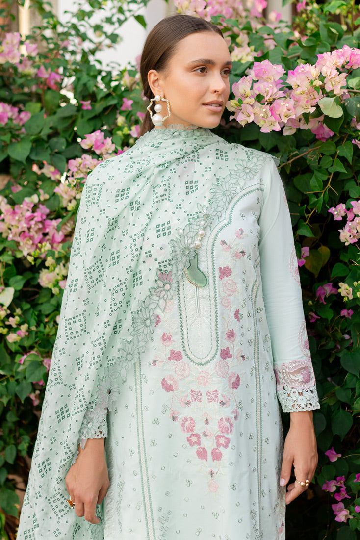 Marjjan | Fasana Lawn | MBL-09 A - Official Marjjan - Agha Fabrics UK