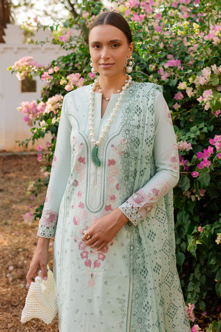 Marjjan | Fasana Lawn | MBL-09 A - Official Marjjan - Agha Fabrics UK