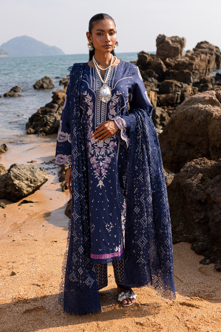 Marjjan | Fasana Lawn | MBL-09 B - Official Marjjan - Agha Fabrics UK