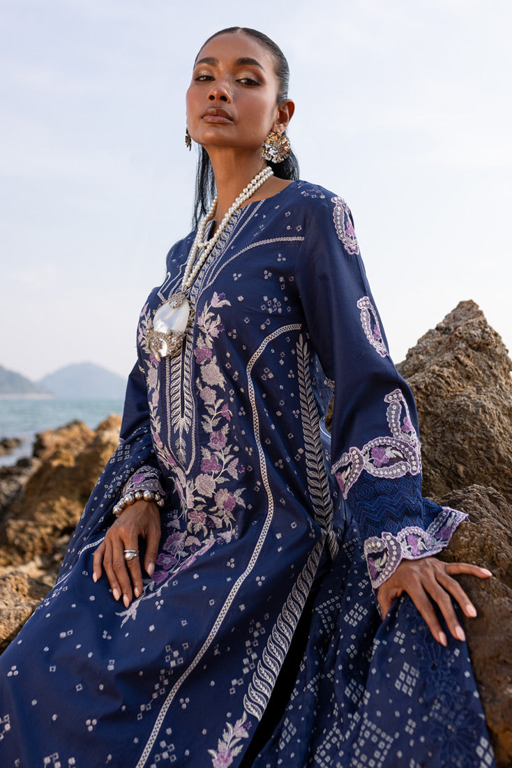 Marjjan | Fasana Lawn | MBL-09 B - Official Marjjan - Agha Fabrics UK