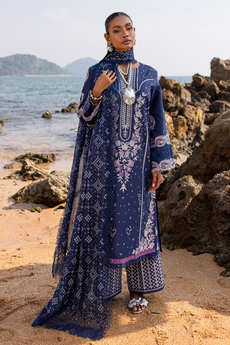 Marjjan | Fasana Lawn | MBL-09 B - Official Marjjan - Agha Fabrics UK