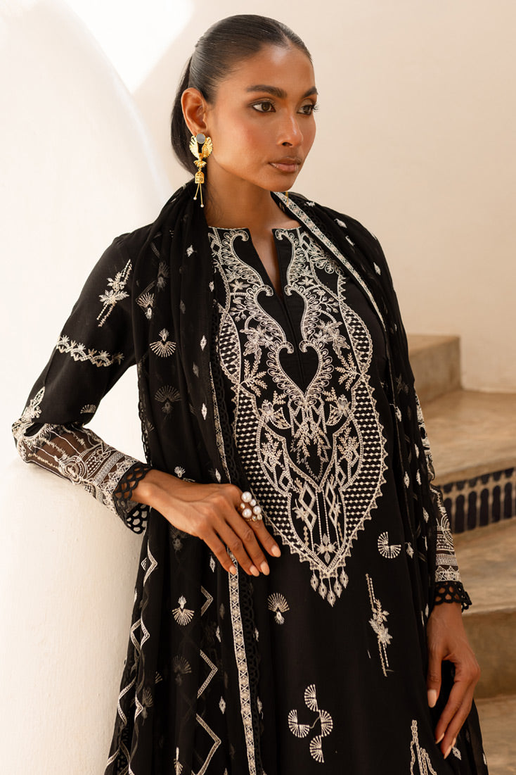 Marjjan | Fasana Lawn | MBL-10 A - Official Marjjan - Agha Fabrics UK