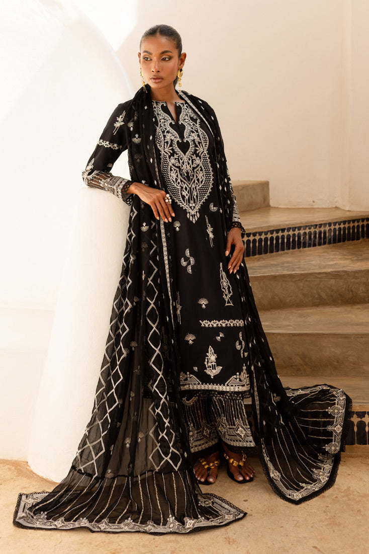 Marjjan | Fasana Lawn | MBL-10 A - Official Marjjan - Agha Fabrics UK