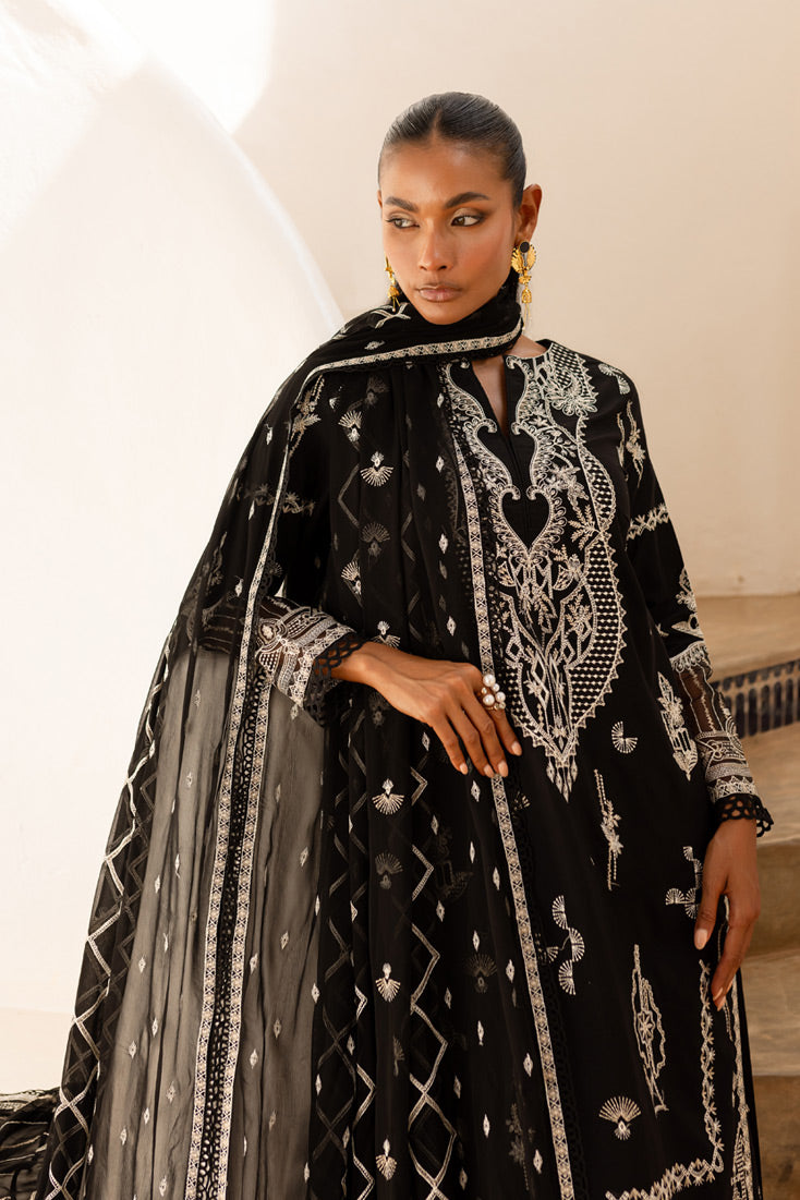 Marjjan | Fasana Lawn | MBL-10 A - Official Marjjan - Agha Fabrics UK