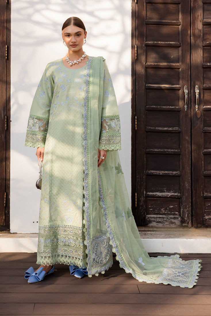 Marjjan | Fasana Lawn | MBL-11 B - Official Marjjan - Agha Fabrics UK