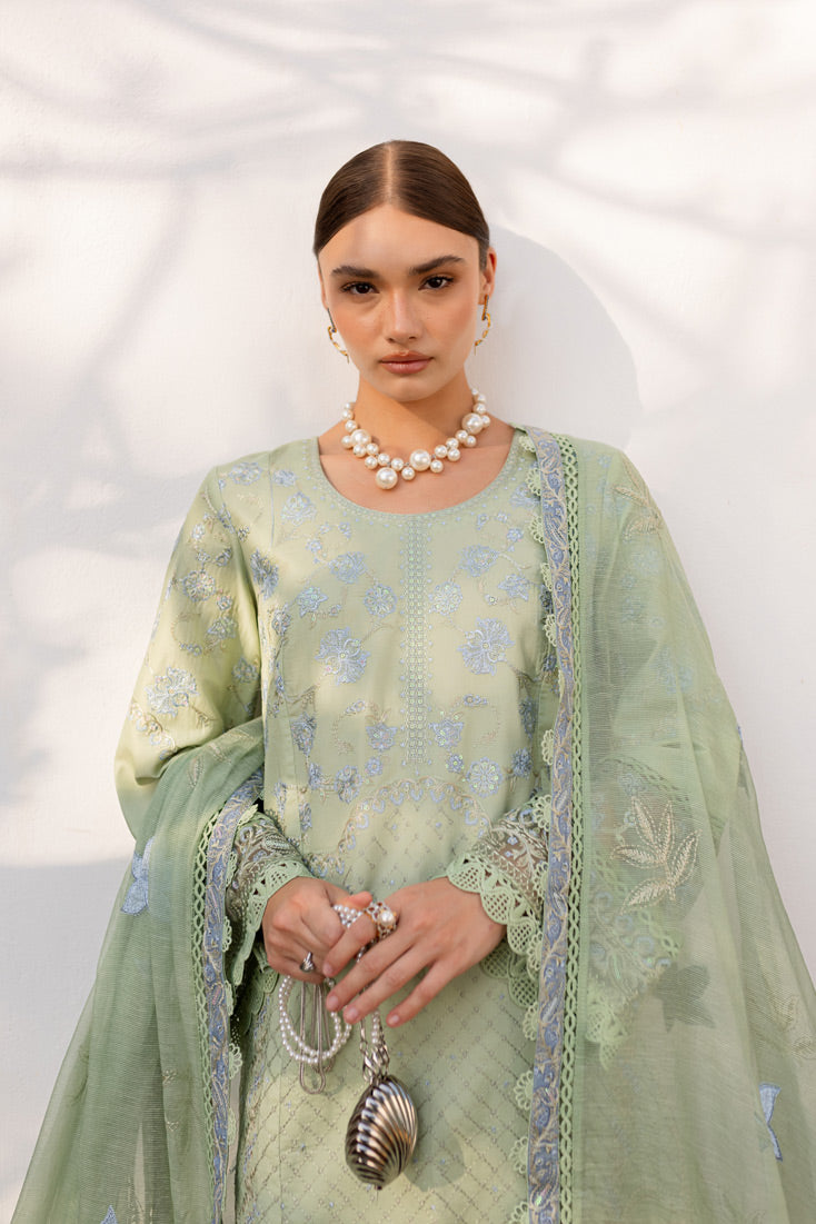 Marjjan | Fasana Lawn | MBL-11 B - Official Marjjan - Agha Fabrics UK