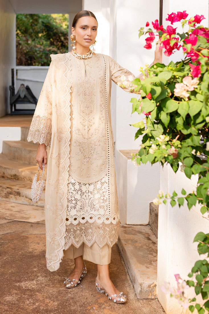 Marjjan | Fasana Lawn | MBL-12 A - Official Marjjan - Agha Fabrics UK