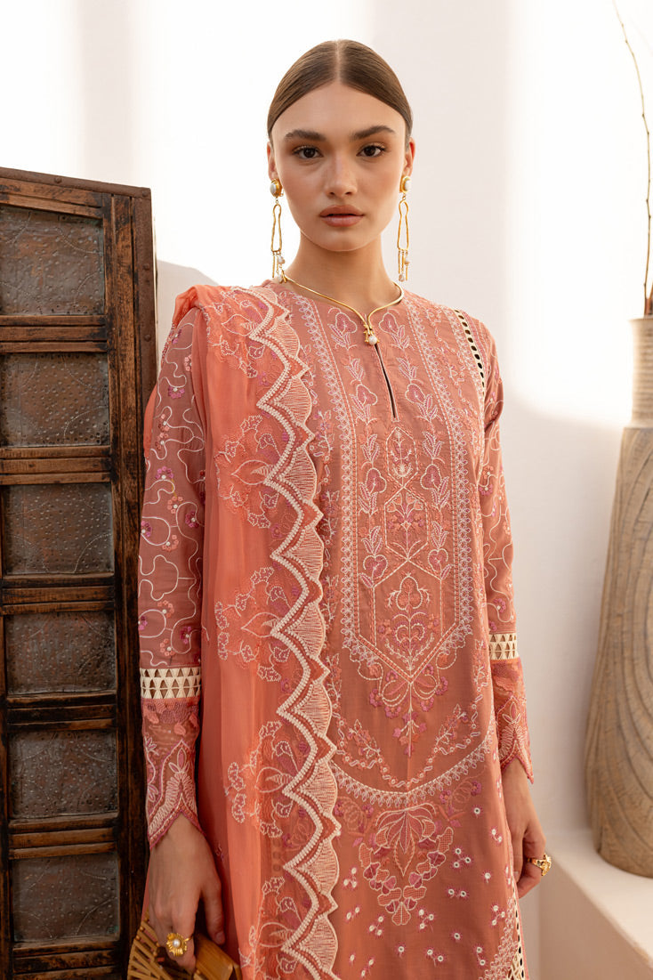 Marjjan | Fasana Lawn | MBL-12 B - Official Marjjan - Agha Fabrics UK