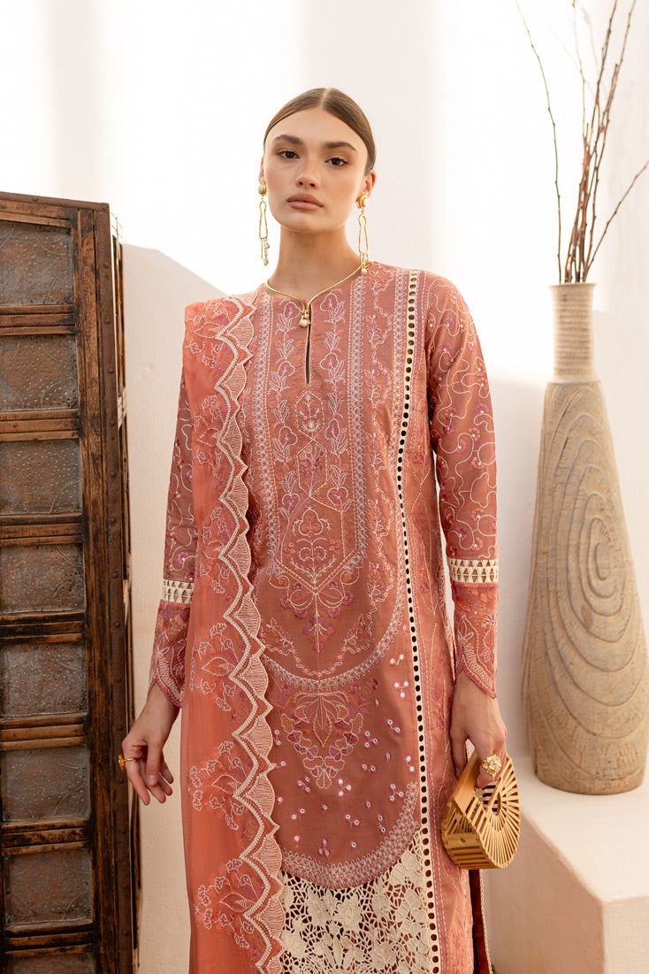 Marjjan | Fasana Lawn | MBL-12 B - Official Marjjan - Agha Fabrics UK