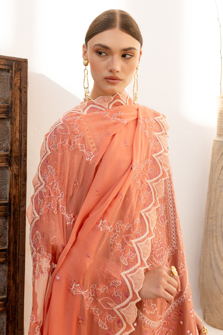 Marjjan | Fasana Lawn | MBL-12 B - Official Marjjan - Agha Fabrics UK