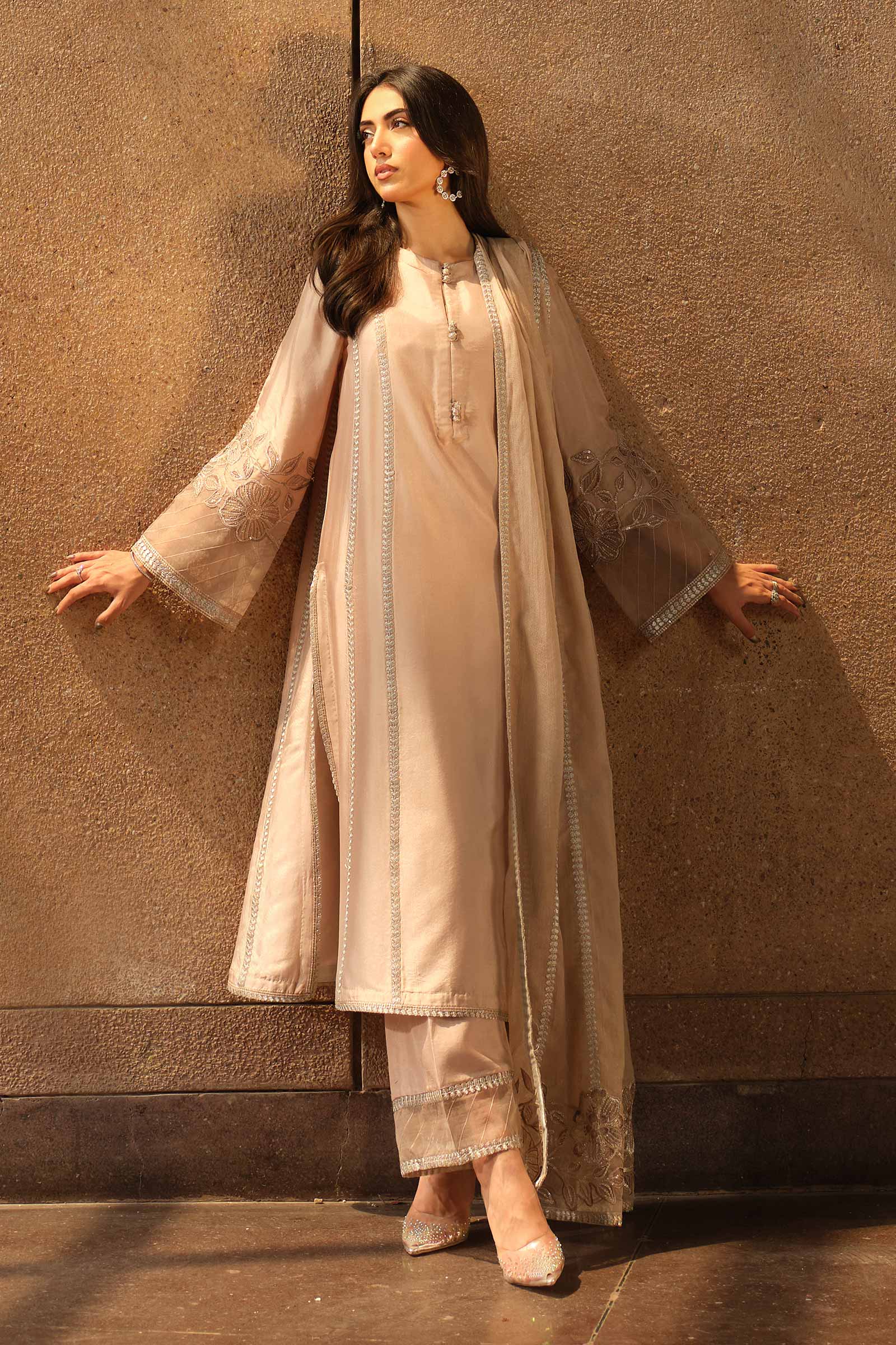 Maria B | Pre fall Dresses | MBS-W25-01 G - Official Maria B - Agha Fabrics UK