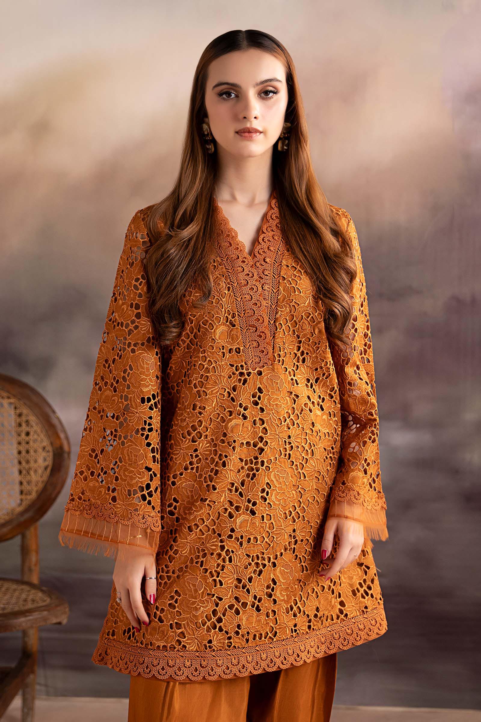 Maria B | Pre fall Dresses | MBS-W25-17 RU - Official Maria B - Agha Fabrics UK