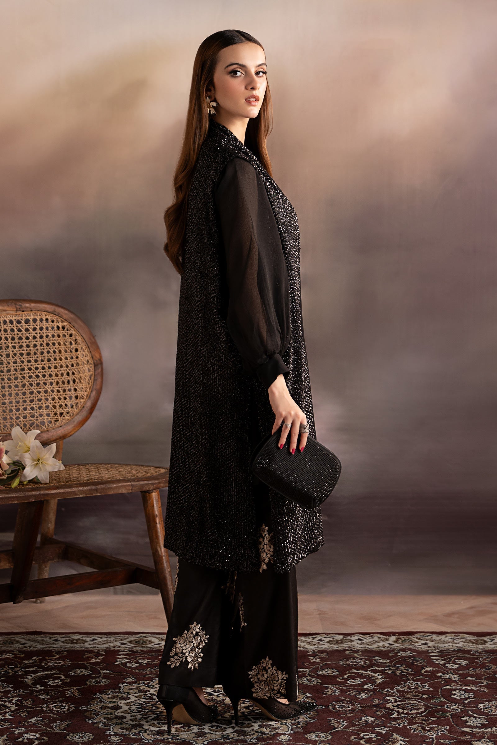 Maria B | Pre fall Dresses | MBS-W25-21 K - Official Maria B - Agha Fabrics UK