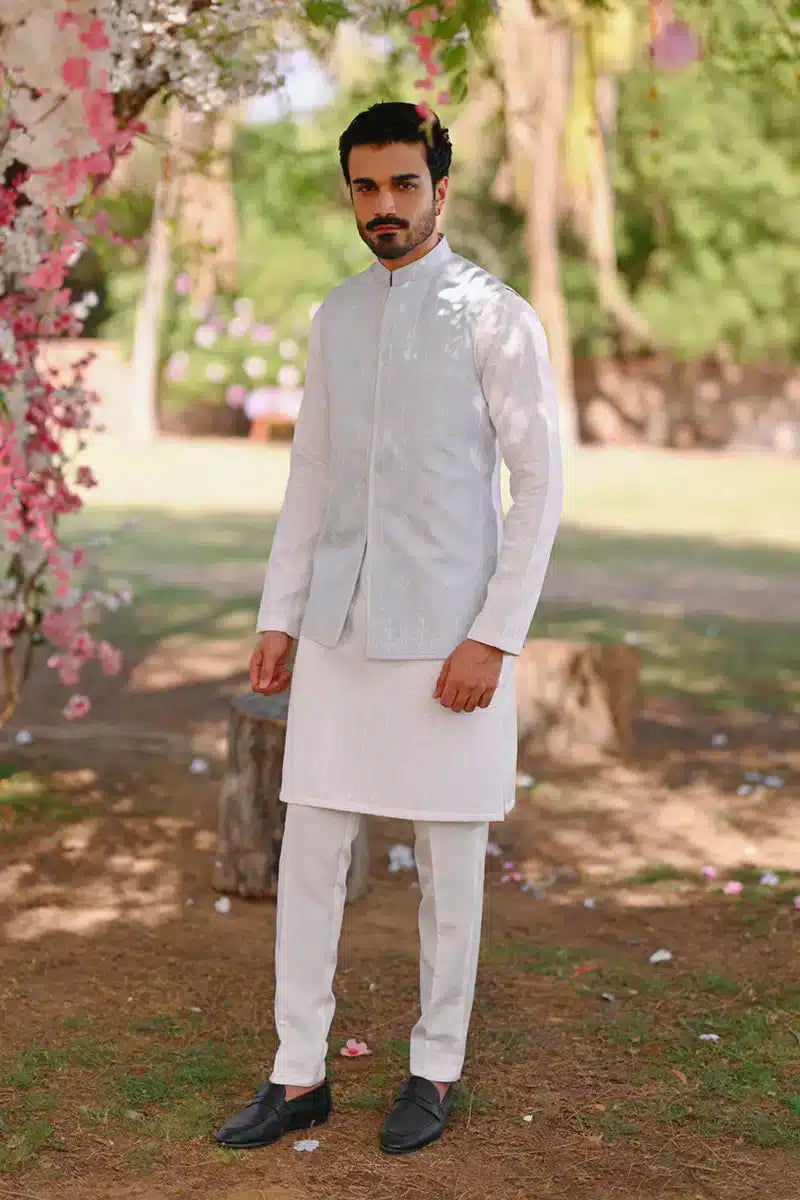 Pakistani Menswear | QMK-MN-03 - Official Agha Fabrics Ltd. - Agha Fabrics UK