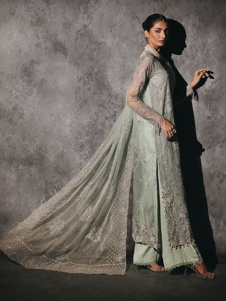 Rajbari | Sage Chiffon Edit | Astoria - Official Rajbari - Agha Fabrics UK