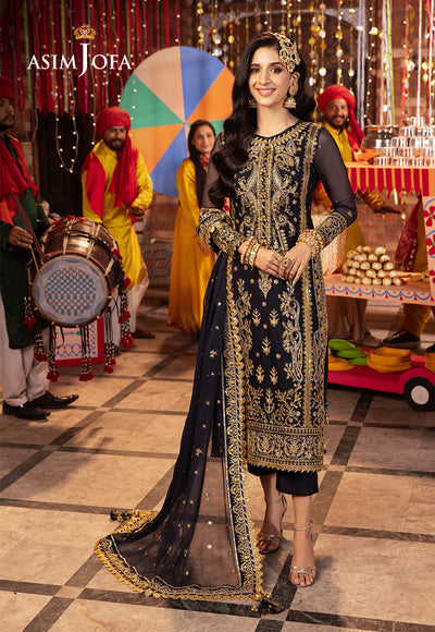 Asim Jofa | Chamak Damak Festive 24 | AJCD-11 - Official Asim Jofa - Agha Fabrics UK
