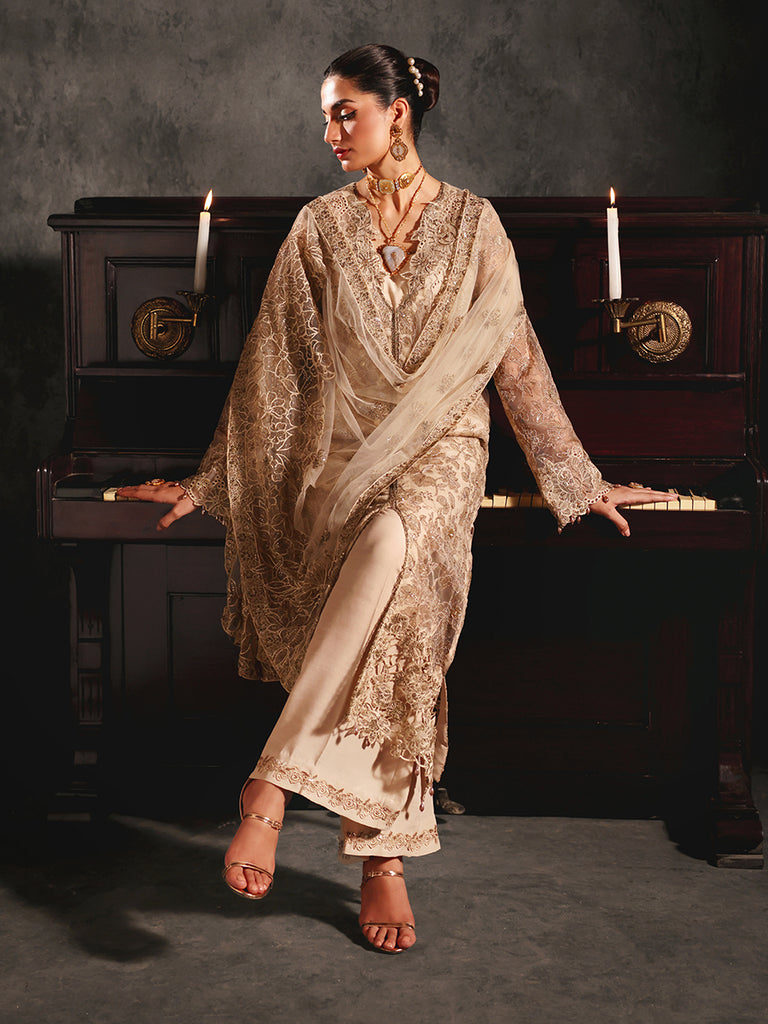 Rajbari | Sage Chiffon Edit | Verve - Official Rajbari - Agha Fabrics UK