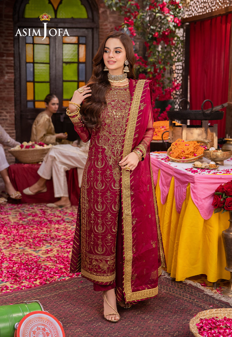 Asim Jofa | Pyaar Diyan Gallan Formals | AJEM-23 - Official Asim Jofa - Agha Fabrics UK
