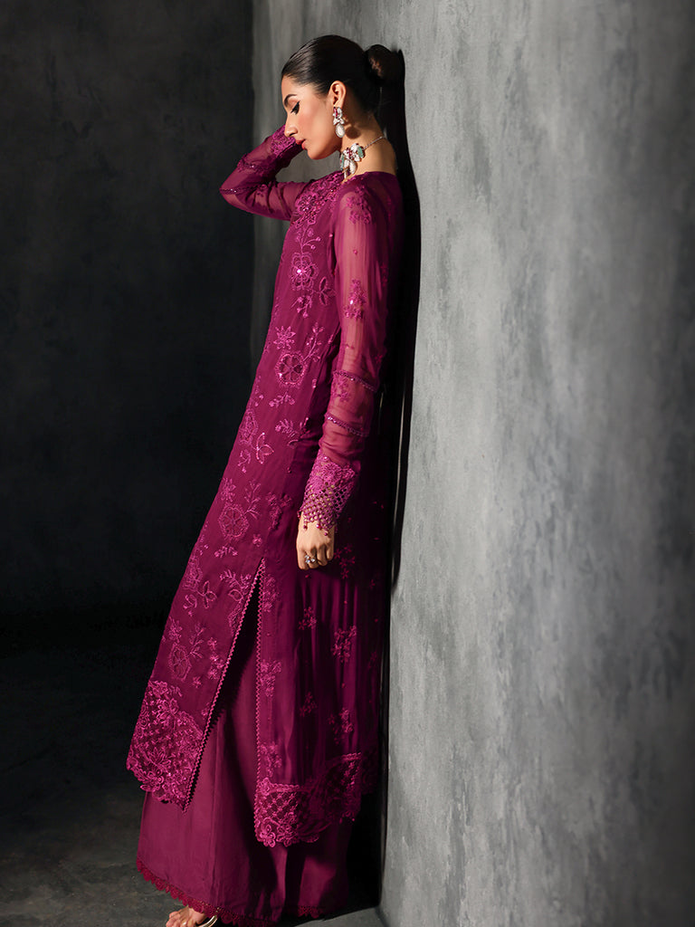 Rajbari | Sage Chiffon Edit | Elysian - Official Rajbari - Agha Fabrics UK