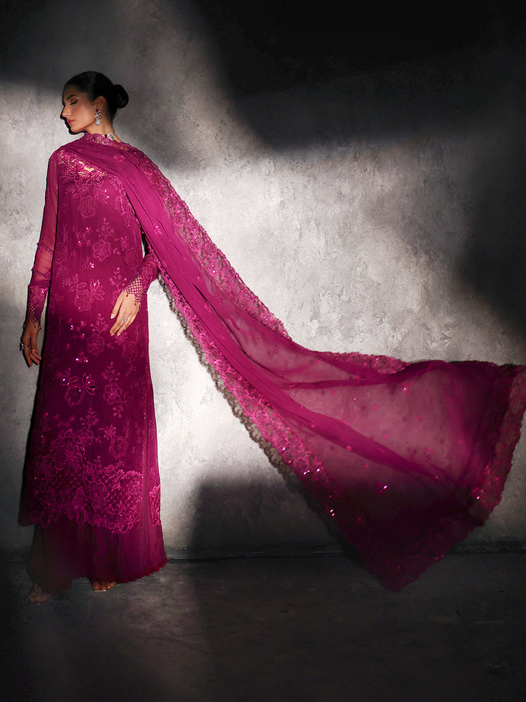 Rajbari | Sage Chiffon Edit | Elysian - Official Rajbari - Agha Fabrics UK