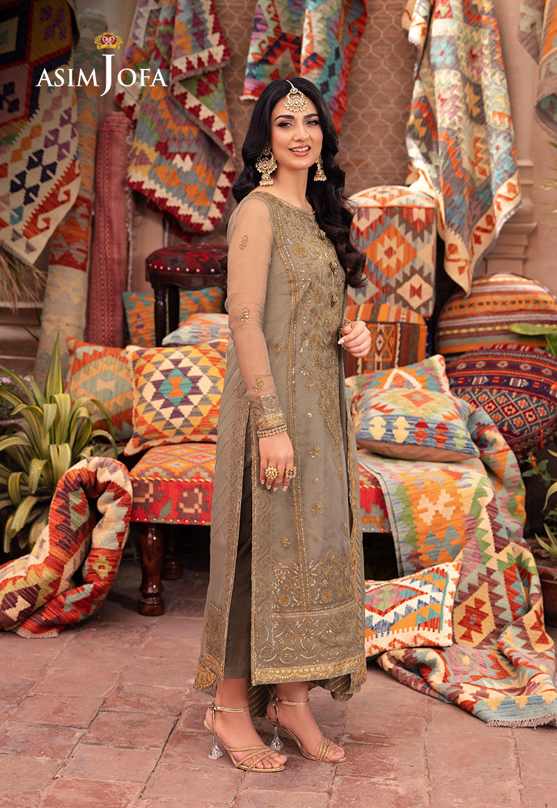 Asim Jofa | Pyaar Diyan Gallan Formals | AJEM-17 - Official Asim Jofa - Agha Fabrics UK