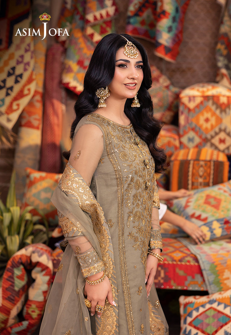 Asim Jofa | Pyaar Diyan Gallan Formals | AJEM-17 - Official Asim Jofa - Agha Fabrics UK