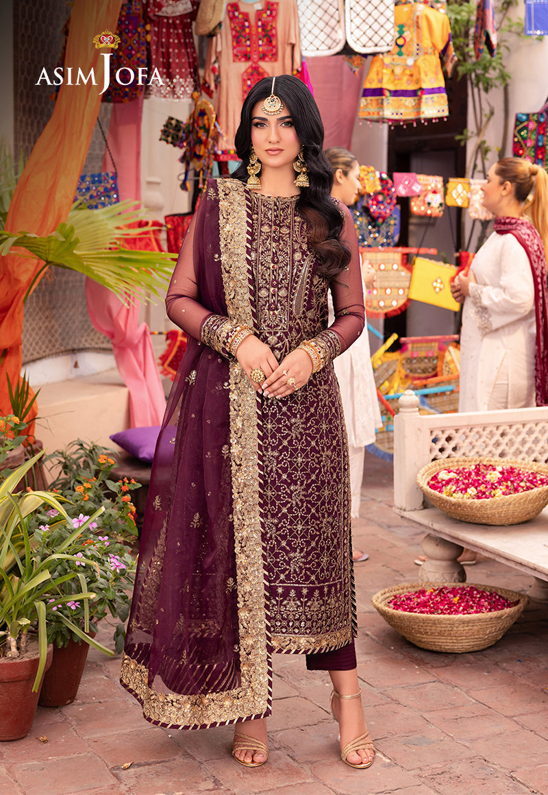 Asim Jofa | Pyaar Diyan Gallan Formals | AJEM-24 - Official Asim Jofa - Agha Fabrics UK