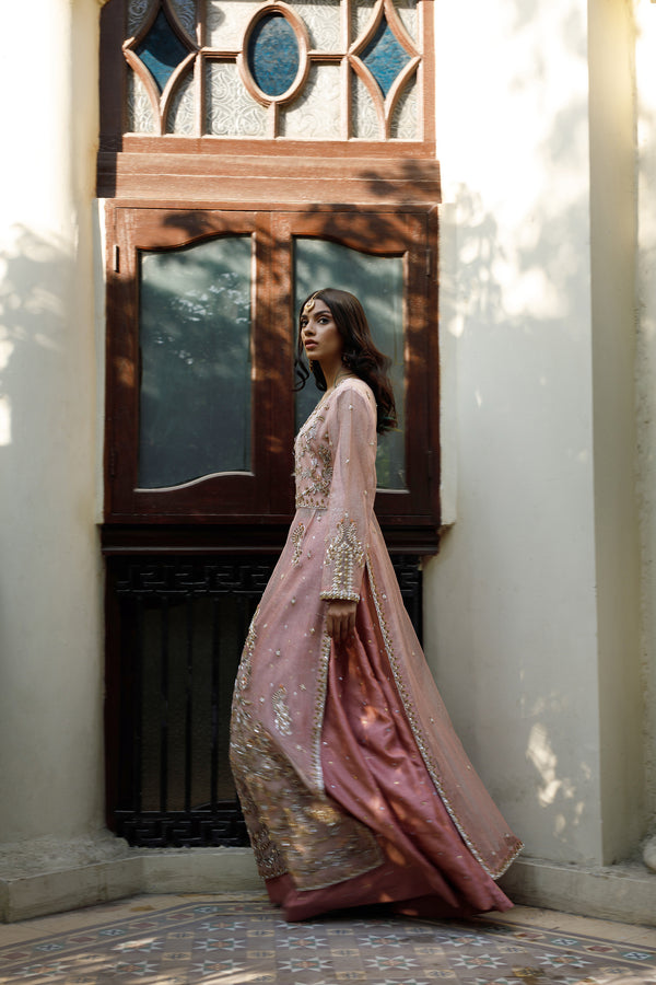 Wahajmkhan | Bahar Begum Formals | PINK BAHAR JORA
