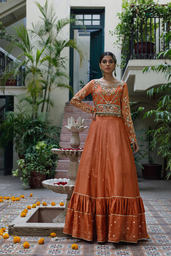 Wahajmkhan | Bahar Begum Formals | RUSTIC TURQUOISE