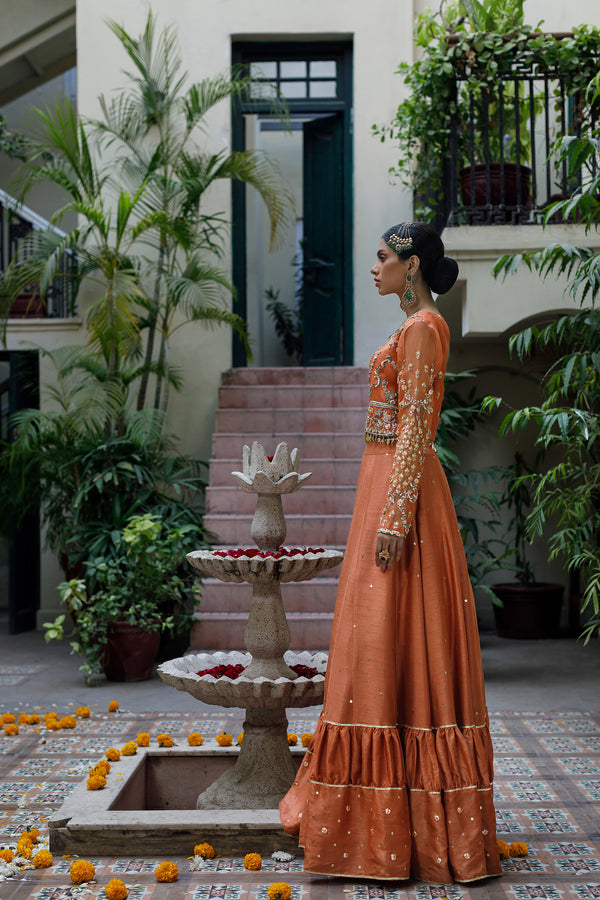 Wahajmkhan | Bahar Begum Formals | RUSTIC TURQUOISE