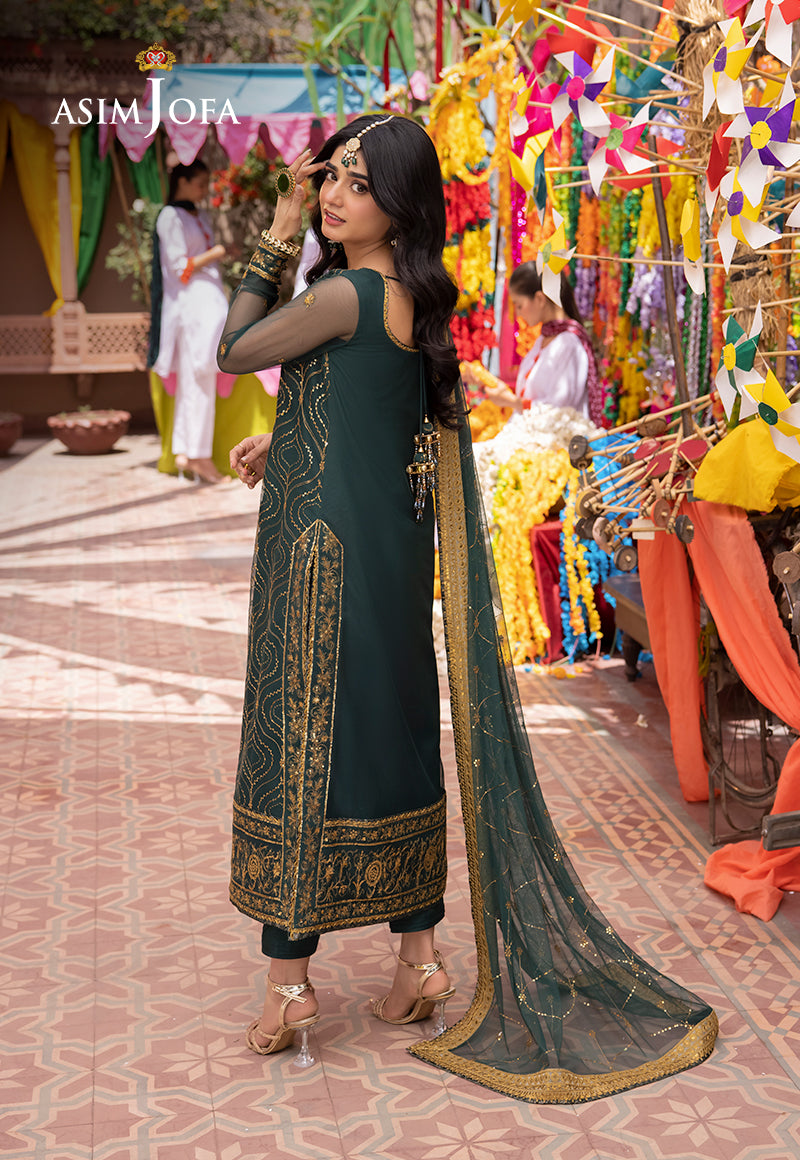 Asim Jofa | Pyaar Diyan Gallan Formals | AJEM-16 - Official Asim Jofa - Agha Fabrics UK