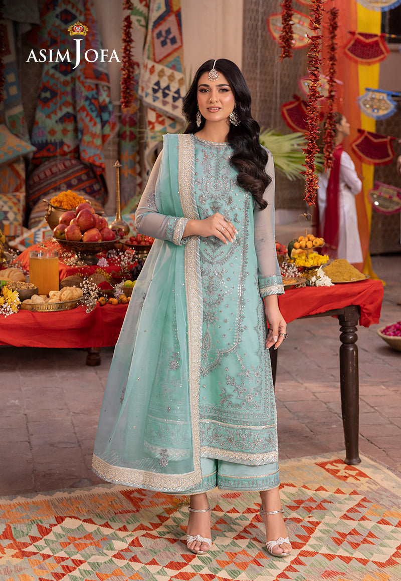 Asim Jofa | Pyaar Diyan Gallan Formals | AJEM-21 - Official Asim jofa - Agha Fabrics UK