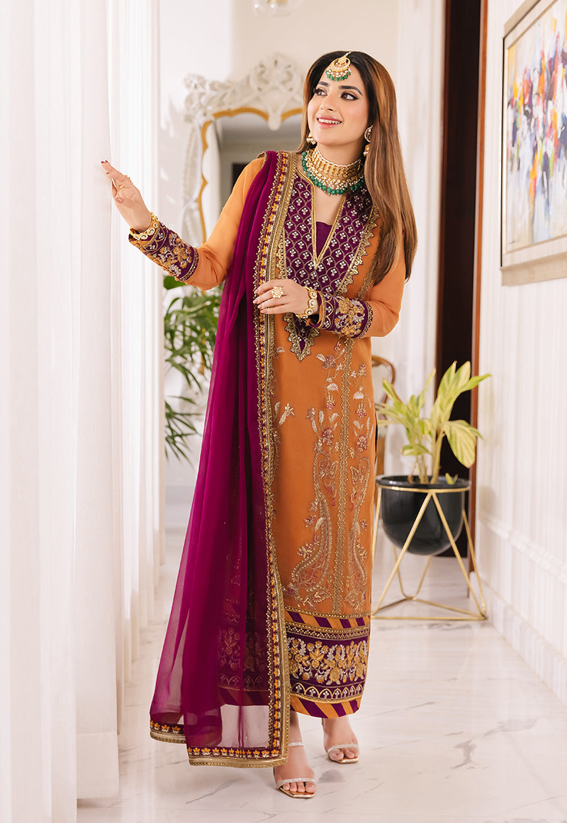 Asim Jofa | Signature Styles | AJSM-38 - Official Asim Jofa - Agha Fabrics UK