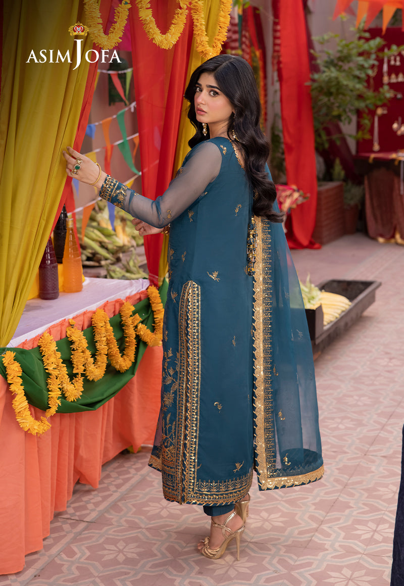 Asim Jofa | Pyaar Diyan Gallan Formals | AJEM-13 - Official Asim Jofa - Agha Fabrics UK