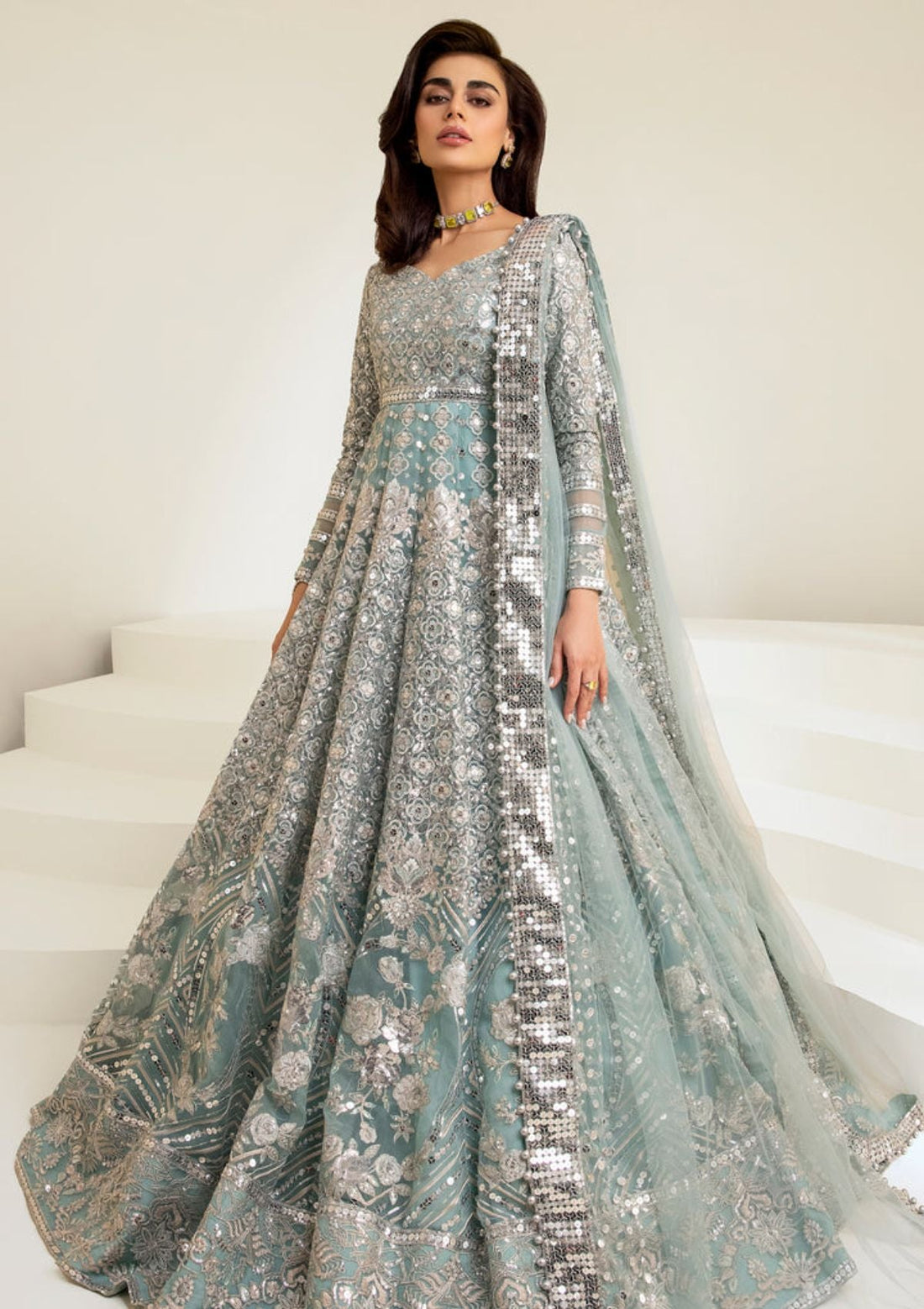 Formal Collection - Maryum N Maria - The Brides - Soft Hint (MS23-531) - Official Maryum N Maria - Agha Fabrics UK